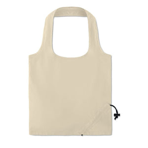 Shopper in cotone beige - personalizzabile con logo