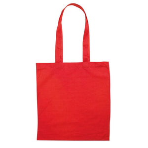 Shopper in cotone biologico EU con manici lunghi - personalizzabile con logo