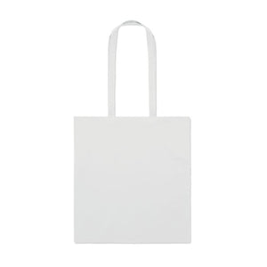 Shopper in cotone biologico EU con manici lunghi - personalizzabile con logo