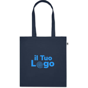 Shopper in cotone biologico - personalizzabile con logo