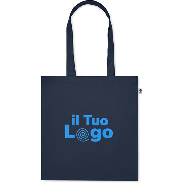 Shopper in cotone biologico - personalizzabile con logo