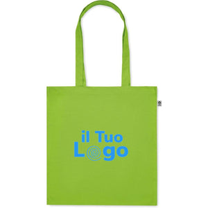 Shopper in cotone biologico - personalizzabile con logo