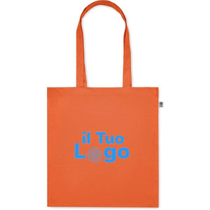 Shopper in cotone biologico - personalizzabile con logo
