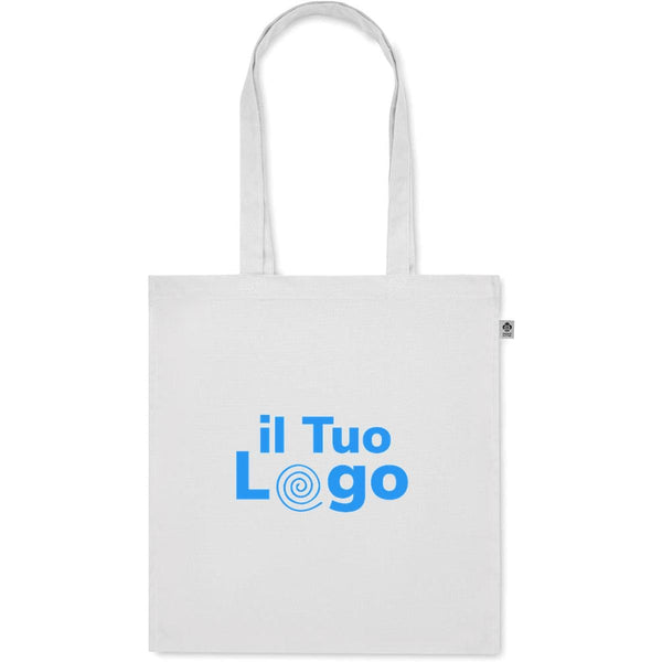 Shopper in cotone biologico - personalizzabile con logo