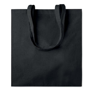 Shopper in cotone con soffietto - personalizzabile con logo