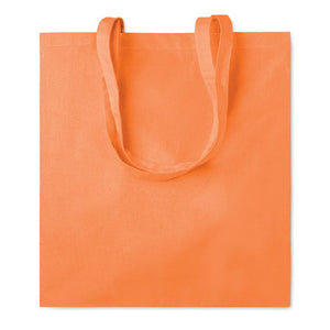 Shopper in cotone con soffietto - personalizzabile con logo