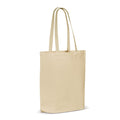 Shopper in Cotone certificata OEKO-TEX® 280g/m² verticale beige - personalizzabile con logo