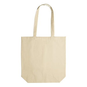 Shopper in Cotone certificata OEKO-TEX® 280g/m² verticale beige - personalizzabile con logo