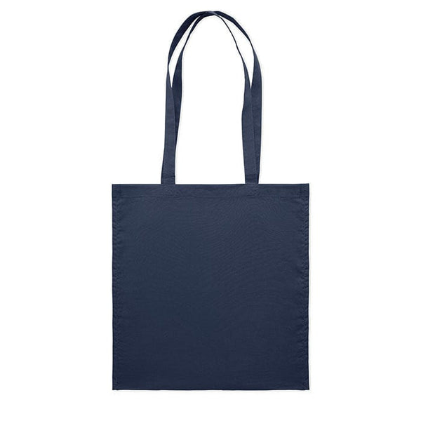Shopper in cotone con soffietto - personalizzabile con logo