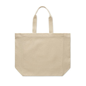 Shopper in cotone manici corti 220 Beige - personalizzabile con logo