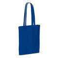 Shopper in cotone OEKO-TEX® 140g/m² 38x42 cm colorata Blu - personalizzabile con logo