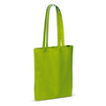 Shopper in cotone OEKO-TEX® 140g/m² 38x42 cm colorata verde - personalizzabile con logo