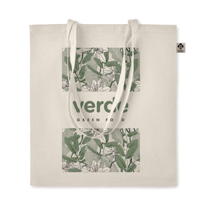 Shopper in cotone organico - personalizzabile con logo