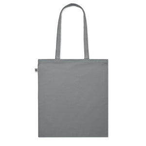 Shopper in cotone organico manici lunghi colorata - personalizzabile con logo