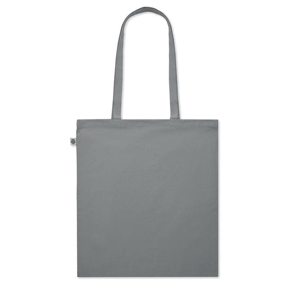Shopper in cotone organico manici lunghi colorata - personalizzabile con logo
