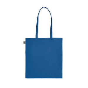 Shopper in cotone organico manici lunghi colorata - personalizzabile con logo