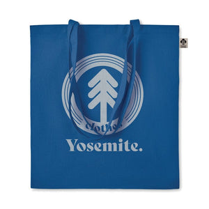 Shopper in cotone organico manici lunghi colorata - personalizzabile con logo