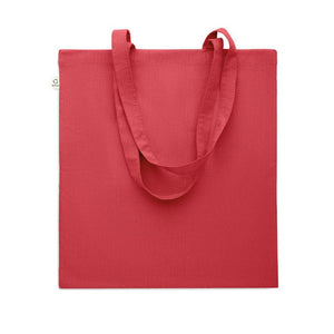 Shopper in cotone riciclato color - personalizzabile con logo