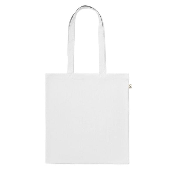 Shopper in cotone riciclato color - personalizzabile con logo