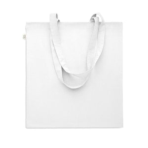 Shopper in cotone riciclato color - personalizzabile con logo