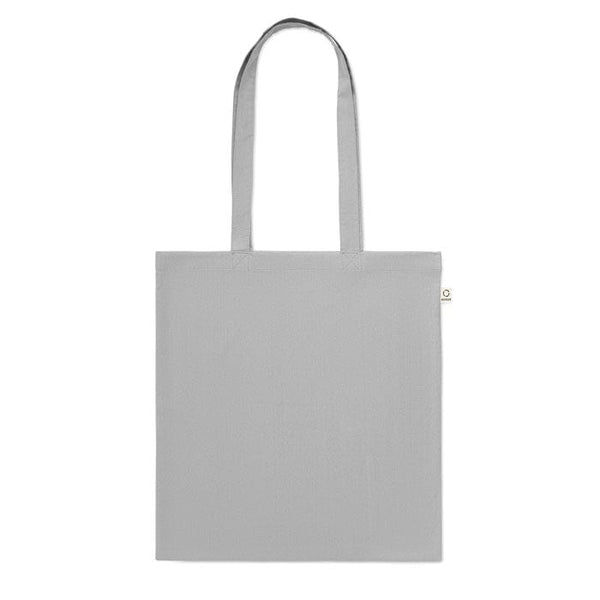 Shopper in cotone riciclato color - personalizzabile con logo