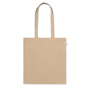 Shopper in cotone riciclato color - personalizzabile con logo