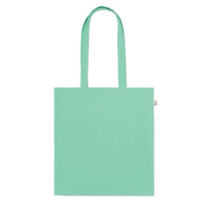 Shopper in cotone riciclato - personalizzabile con logo