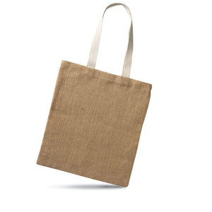 Shopper in juta - personalizzabile con logo