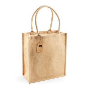 Shopper in Juta Boutique beige / UNICA - personalizzabile con logo