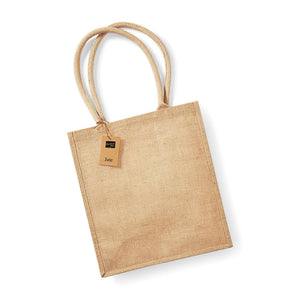 Shopper in Juta Boutique beige / UNICA - personalizzabile con logo