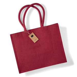 Shopper in Juta Deluxe - personalizzabile con logo