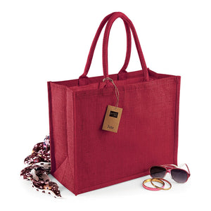 Shopper in Juta Deluxe - personalizzabile con logo