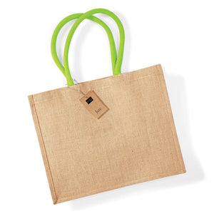 Shopper in Juta Deluxe - personalizzabile con logo