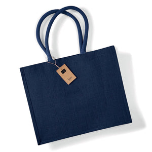 Shopper in Juta Deluxe - personalizzabile con logo