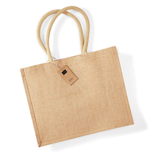 Shopper in Juta Deluxe - personalizzabile con logo