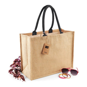 Shopper in Juta Deluxe - personalizzabile con logo