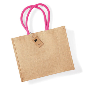 Shopper in Juta Deluxe - personalizzabile con logo