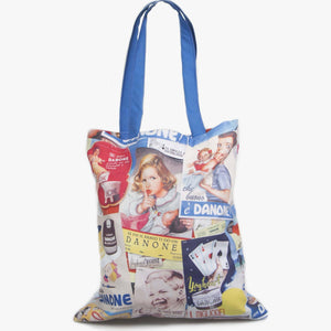 SHOPPER IN MICROFIBRA ECO Manici Lunghi - personalizzabile con logo