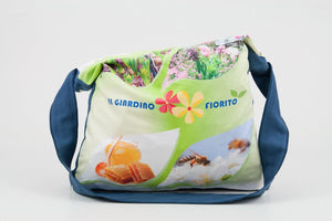 SHOPPER IN MICROFIBRA ECO Tracolla - personalizzabile con logo