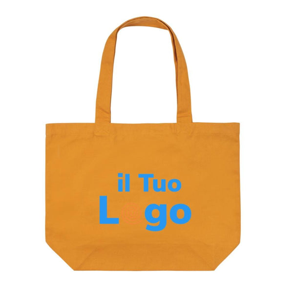 Shopper in rcanvas 240 gm2 Impact Aware™ con tasca - personalizzabile con logo