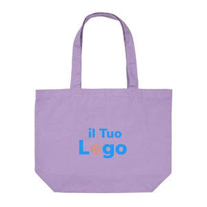 Shopper in rcanvas 240 gm2 Impact Aware™ con tasca - personalizzabile con logo