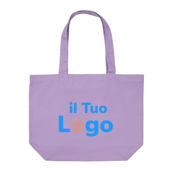 Shopper in rcanvas 240 gm2 Impact Aware™ con tasca - personalizzabile con logo