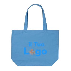 Shopper in rcanvas 240 gm2 Impact Aware™ con tasca - personalizzabile con logo