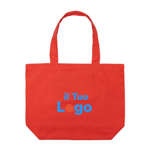 Shopper in rcanvas 240 gm2 Impact Aware™ con tasca - personalizzabile con logo