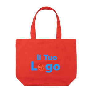 Shopper in rcanvas 240 gm2 Impact Aware™ con tasca - personalizzabile con logo