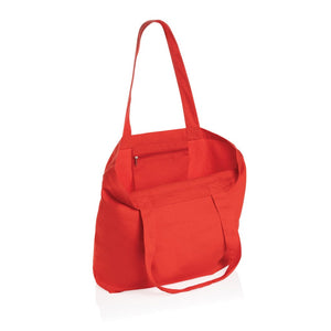 Shopper in rcanvas 240 gm2 Impact Aware™ con tasca - personalizzabile con logo