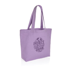 Shopper in rcanvas 240 gm2 Impact Aware™ con tasca - personalizzabile con logo