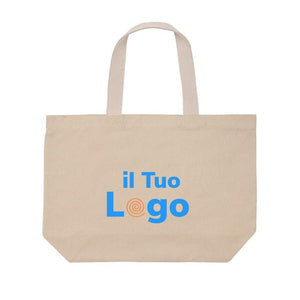 Shopper in rcanvas 240 gm2 non tinto Impact Aware™ - personalizzabile con logo