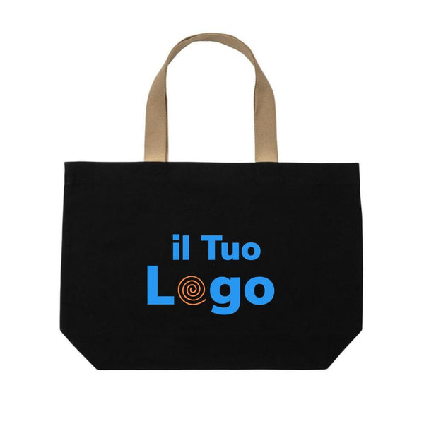 Shopper in rcanvas 240 gm2 non tinto Impact Aware™ - personalizzabile con logo