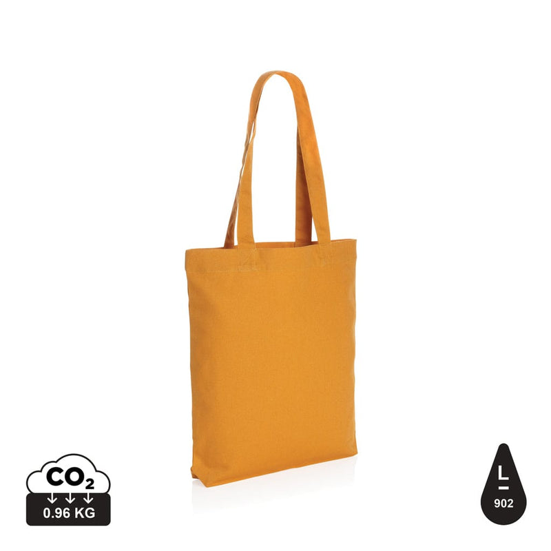 Shopper in rcanvas 285 gm2 Impact Aware™ arancione - personalizzabile con logo
